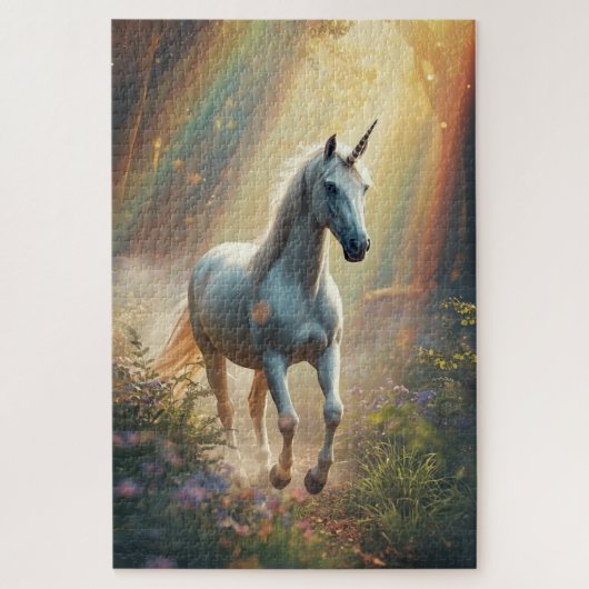 Majestueuze Eenhoorn Legpuzzel (Verticaal)