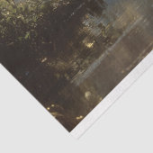 Majestueuze Egret Staande in een serene zonovergot Tissuepapier (Detail)