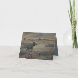 Majestueuze Eland 10 cm x 14 cm Bedankkaart