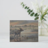 Majestueuze Eland Briefkaart (Staand voorkant)