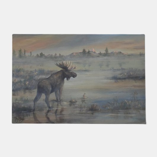 Majestueuze Eland Deurmat (Voorkant)