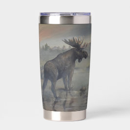 Majestueuze Eland Geïsoleerde Drinkbeker