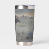 Majestueuze Eland Geïsoleerde Drinkbeker (Links)
