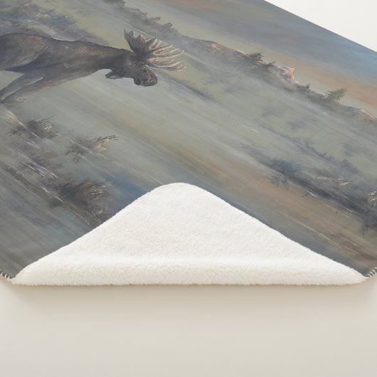 Majestueuze Eland Sherpa Deken (3/4)