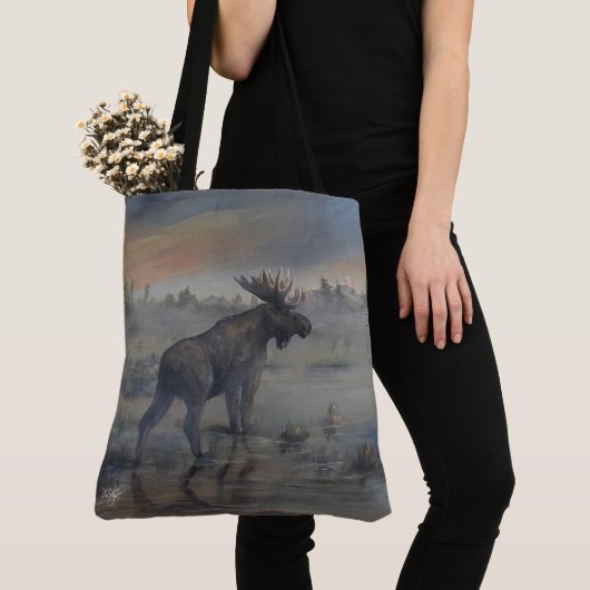 Majestueuze Eland Tote Bag (Dichtbij)