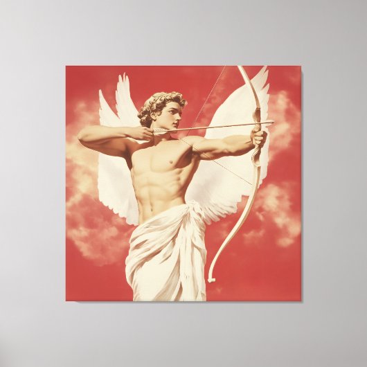 Majestueuze engelboogschutter - een symbool van li canvas afdruk (Voorkant)