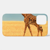 Majestueuze Giraffe: Masai Mara Dry Seizoen Case-Mate iPhone Case (Achterkant (horizontaal))