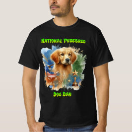 Majestueuze Golden Retriever met trofee en sterren T-shirt