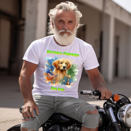 Majestueuze Golden Retriever met trofee en sterren T-shirt