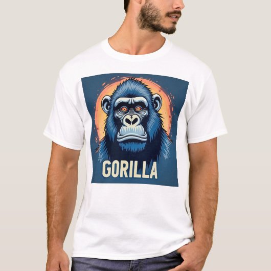 Majestueuze Gorilla T-shirt (Voorkant)