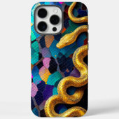 majestueuze gouden slang Case-Mate iPhone case (Achterkant)