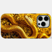 Majestueuze Gouden Slang Case-Mate iPhone Case (Achterkant (horizontaal))