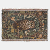 Majestueuze Great Horned Owl Forest Deken (Voorkant)