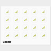 Majestueuze Groene bidsprinkhaan sticker - Jager v (Vel)
