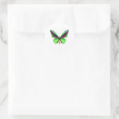 Majestueuze Groene Limoen Vlinder Sticker - Volled (Tas)