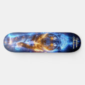 Majestueuze Hemelse Tijger Persoonlijk Skateboard (Horizontaal)