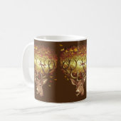 Majestueuze herfst koffiemok (Voorkant links)