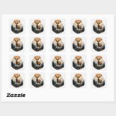 Majestueuze Hert Sticker | Wilde Dieren Natuur Vec (Vel)