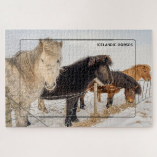 Majestueuze IJslandse paarden Legpuzzel