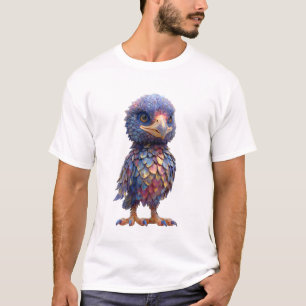 Majestueuze Iridiserende Mythologische Grifmannen T-shirt