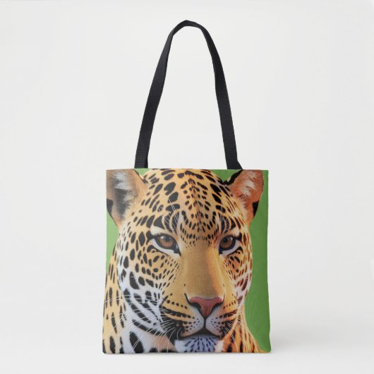 Majestueuze Jaguar: de felle schoonheid van het wi Tote Bag (Voorkant)