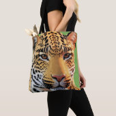 Majestueuze Jaguar: de felle schoonheid van het wi Tote Bag (Dichtbij)
