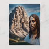 Majestueuze Jezus: Bewaker van de Berg Briefkaart (Voorkant)
