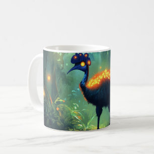 Majestueuze kasuarisvogel koffiemok