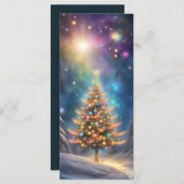 majestueuze kerstboom (Voorkant / Achterkant)