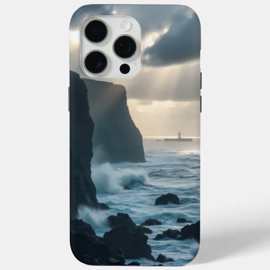 majestueuze klif stijgt steil Case-Mate iPhone case (Achterkant)