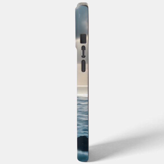 majestueuze klif stijgt steil Case-Mate iPhone case (Achterkant / Links)