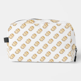 Majestueuze knuffelkat met een kroon toilettasje