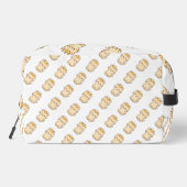 Majestueuze knuffelkat met een kroon toilettasje (Achterkant)