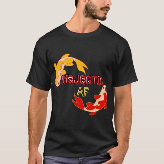 Majestueuze Koi T-shirt (Voorkant)