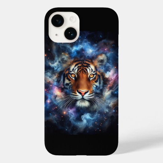 Majestueuze Kosmische Nevel Tijger - Galaxy Ruimte Case-Mate iPhone Case (Achterkant)