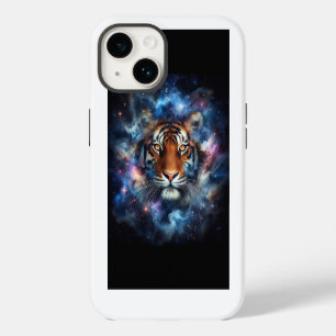 Majestueuze Kosmische Nevel Tijger - Galaxy Ruimte iPhone 14 Hoesje