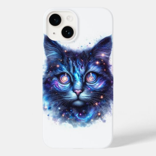Majestueuze Kosmische Sterrenstelsel Kat - Nevel R Case-Mate iPhone Case (Achterkant)