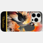 Majestueuze kraan in zonsondergang boven Afrikaans Case-Mate iPhone Case (Achterkant (horizontaal))