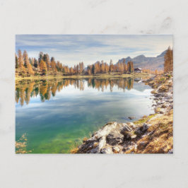 Majestueuze Lago Fedèra in Cortina d'Ampezzo Itali Briefkaart