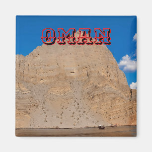 Majestueuze landschappen van Oman Magneet