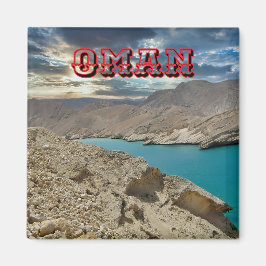 Majestueuze landschappen van Oman Magneet
