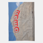 Majestueuze landschappen van Oman Theedoek (Verticaal)