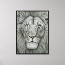 Majestueuze Leeuw Canvasprint
