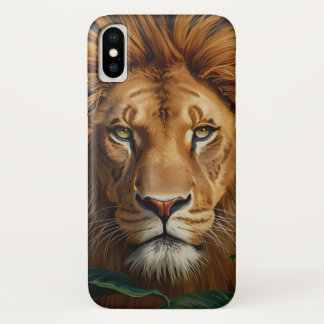 Majestueuze Leeuw Hoesje Krachtige Wilde Dieren Ku