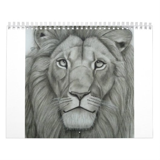 Majestueuze Leeuw Kalender (Hoes)