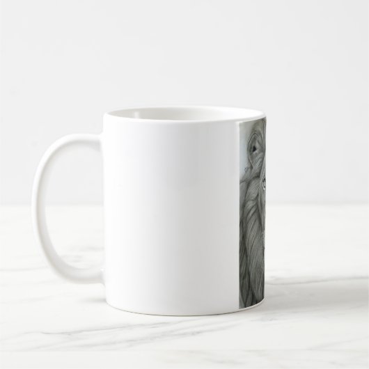 Majestueuze Leeuw Koffiemok (Links)