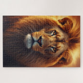 Majestueuze Leeuw Legpuzzel (Horizontaal)