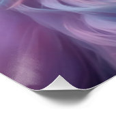 Majestueuze leeuw met zijdeachtige pastelbont - et perfect poster (Hoek)