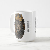 Majestueuze Leeuw Mok (Voorkant links)