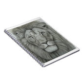 Majestueuze Leeuw Notitieboek (Rechterzijde)